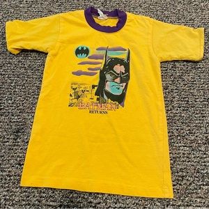 Vintage 90s Batman Returns Youth XL/ Men’s XS T Shirt